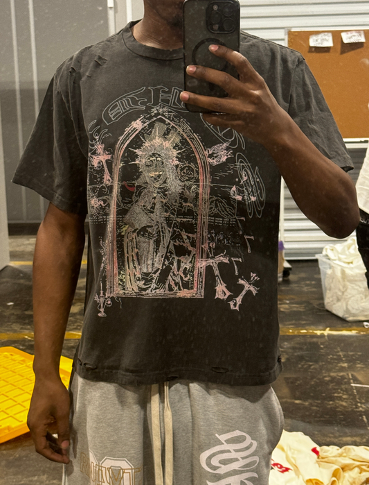 Distressed “Savior” T-Shirt