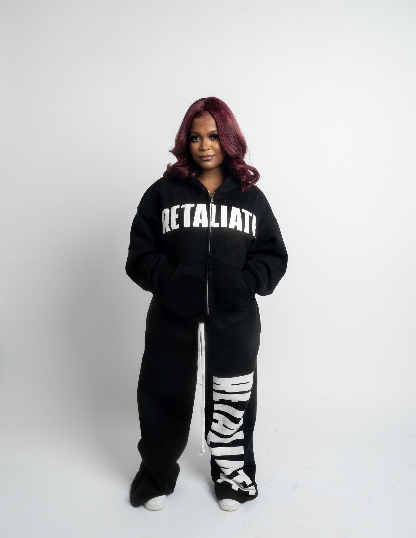 Retaliate Black Tracksuit